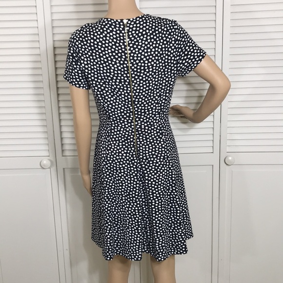 Kate Spade Spot Ponte Dress Jazz Things Up Size 8 - Picture 9 of 13